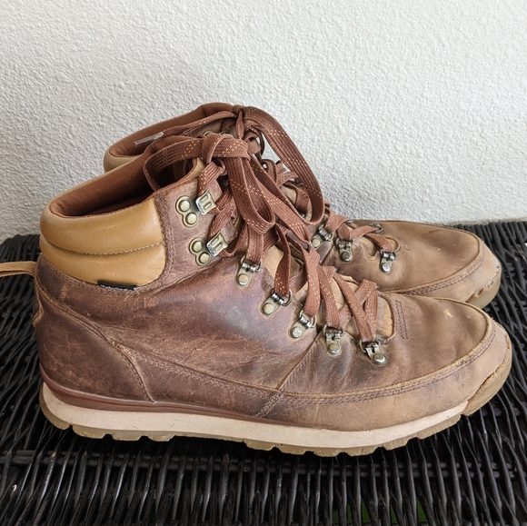 north face leather boots